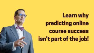 predicting online course
